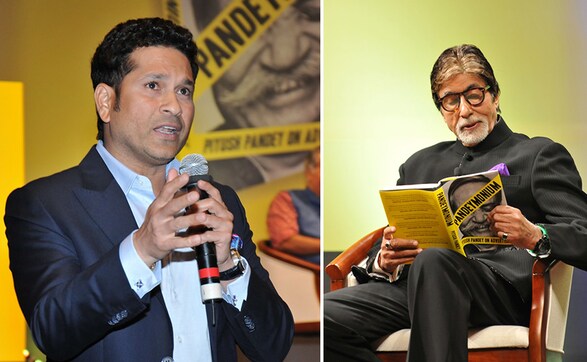 Amitabh Bachchan, Sachin Tendulkar launch Piyush Pandey's book 'Pandeymonium' Amitabh Bachchan, Sachin Tendulkar launch Piyush Pandey's book 'Pandeymonium'