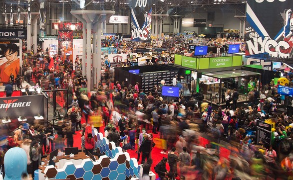 Avengers assemble! New York Comic Con sets attendance record Avengers assemble! New York Comic Con sets attendance record