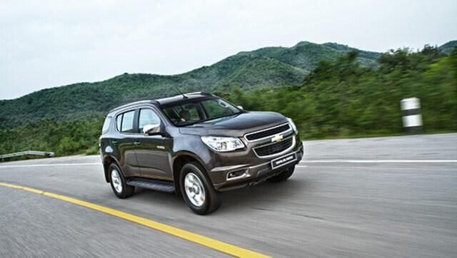 2015 Chevrolet Trailblazer SUV to be launched in India on October 21