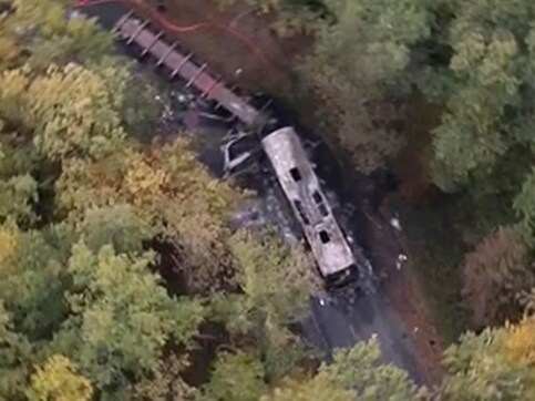 France's deadliest road accident in over 30 years: 43 killed in bus-truck collision France's deadliest road accident in over 30 years: 43 killed in bus-truck collision