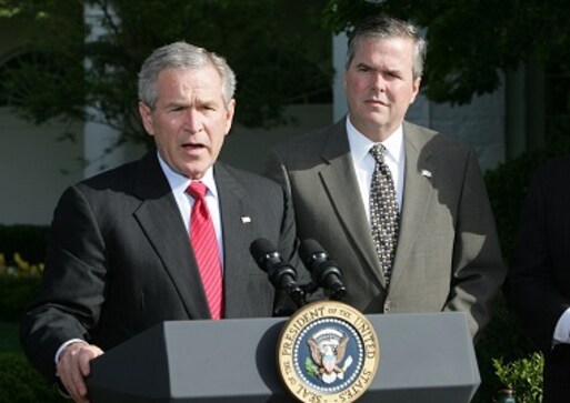 Jeb Bush a 'fierce competitor', says George W Bush, reassures donors of victory over Marco Rubio