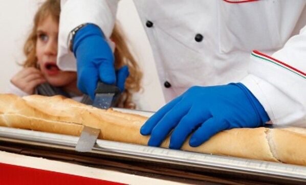 Check it out: The 400-foot baguette that is officially the world's longest Check it out: The 400-foot baguette that is officially the world's longest