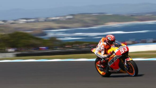 2015 MotoGP: Marc Marquez on pole at Phillip Island