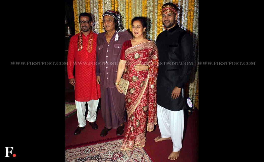 Brothers Ronit and Rohit Roy with actor Ranjeet and his wife Aloka Bedi. Sachin Gokhale / Firstpost Brothers Ronit and Rohit Roy with actor Ranjeet and his wife Aloka Bedi. Sachin Gokhale / Firstpost