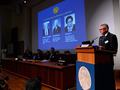 Three scientists win Nobel Prize in medicine for discovering parasite-fighting drugs