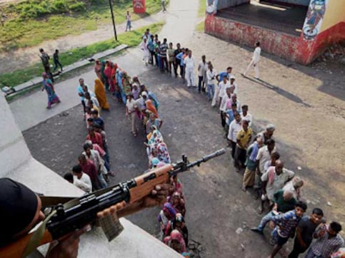 Bihar polls Phase 4: Voting peaceful with over 12% turnout in first two hours Bihar polls Phase 4: Voting peaceful with over 12% turnout in first two hours