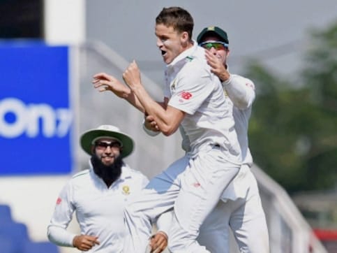 Nagpur Test: South Africa lose two early wickets after India are bundled out for 215 Nagpur Test: South Africa lose two early wickets after India are bundled out for 215