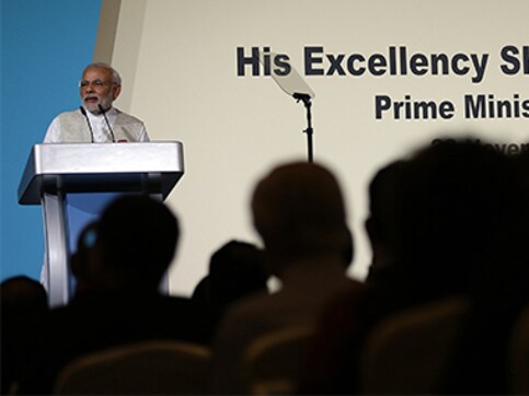 PM Modi invites Singapore firms to invest in Navratna PSUs PM Modi invites Singapore firms to invest in Navratna PSUs