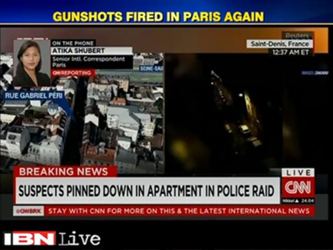 Anti-terror Op Live: With 2 deaths, 7 arrests Paris raid concludes; Hollande says France at war with terrorism Anti-terror Op Live: With 2 deaths, 7 arrests Paris raid concludes; Hollande says France at war with terrorism