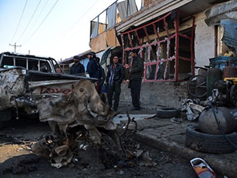 One civilian killed in Taliban car bomb attack on Nato convoy near Kabul airport One civilian killed in Taliban car bomb attack on Nato convoy near Kabul airport