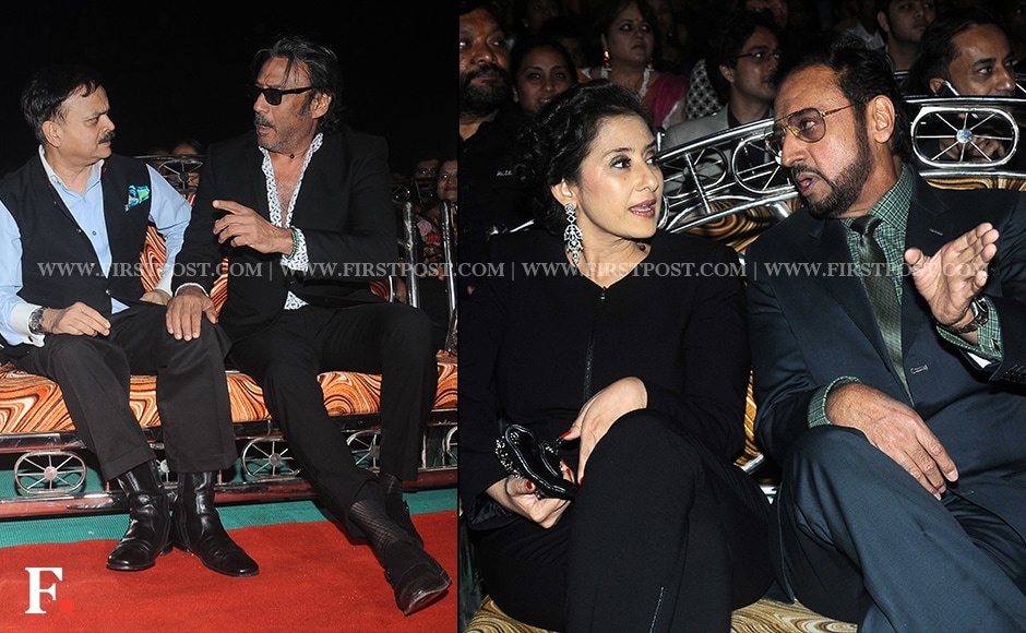 CP Ahmed Javed, Jackie Sroff, Manisha Koirala with Gulshan Grover were spotted at the event too. Sachin Gokhale/Firstpost CP Ahmed Javed, Jackie Sroff, Manisha Koirala with Gulshan Grover were spotted at the event too. Sachin Gokhale/Firstpost
