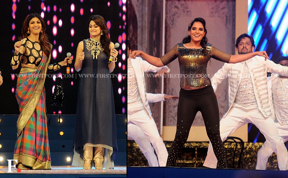 Sisters Shilpa and Shamita Shetty. Richa Chaddha's electrifying performance. Sachin Gokhale/Firstpost Sisters Shilpa and Shamita Shetty. Richa Chaddha's electrifying performance. Sachin Gokhale/Firstpost