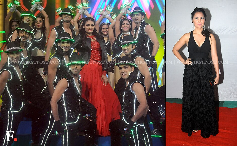 Athiya Shetty's ravishing dance performance; Lara Dutta makes an appearance. Sachin Gokhale/Firstpost Athiya Shetty's ravishing dance performance; Lara Dutta makes an appearance. Sachin Gokhale/Firstpost