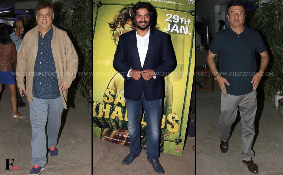 (From left) David Dhawan, R Madhavan and Anu Malik. Sachin Gokhale/Firstpost (From left) David Dhawan, R Madhavan and Anu Malik. Sachin Gokhale/Firstpost