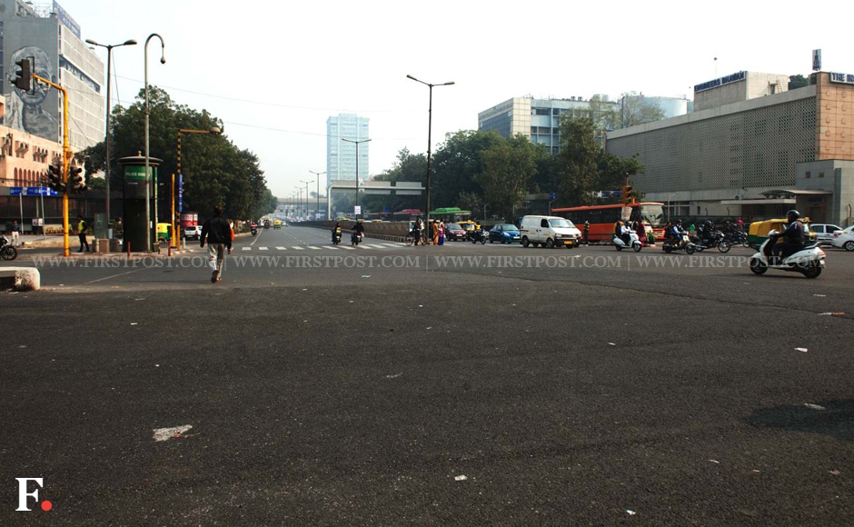 The measure has been taken as a reponse to high air pollution levels in the city. Image: Naresh Sharma/Firstpost The measure has been taken as a reponse to high air pollution levels in the city. Image: Naresh Sharma/Firstpost