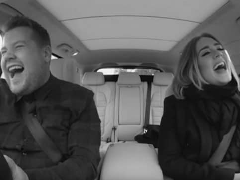 Watch: Adele, James Corden cover Spice Girls, Nicki Minaj at carpool karaoke Watch: Adele, James Corden cover Spice Girls, Nicki Minaj at carpool karaoke