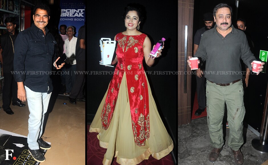 Sayaji Shinde, Neha Pendse and Sachin Khedekar. Sachin Gokhale/Firstpost Sayaji Shinde, Neha Pendse and Sachin Khedekar. Sachin Gokhale/Firstpost