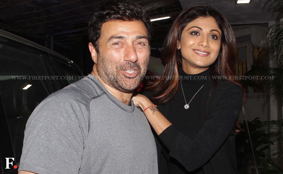 Sunny Deol with Shilpa Shetty. Saala Khadoos will release on 29 January. Sachin Gokhale/Firstpost Sunny Deol with Shilpa Shetty. Saala Khadoos will release on 29 January. Sachin Gokhale/Firstpost