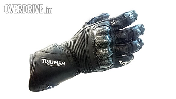 triumph leather gloves