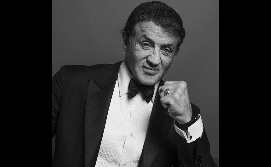 Sylvester Stallone poses for the official photo. "Sylvester Stallone (@officialslystallone), Best Performance By An Actor In A Supporting Role - Motion Picture for "Creed", said the Golden Globes official handle. Image courtesy: @goldenglobes/Instagram Sylvester Stallone poses for the official photo. "Sylvester Stallone (@officialslystallone), Best Performance By An Actor In A Supporting Role - Motion Picture for "Creed", said the Golden Globes official handle. Image courtesy: @goldenglobes/Instagram