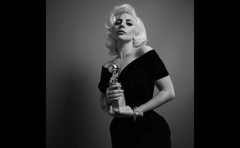 Move over quirky Gaga, this elegant one has our hearts. "Lady Gaga, Best Performance By An Actress In A Limited Series Or Motion Picture Made For Television for "American Horror Story: Hotel," Golden Globes put out this official winner's photo on Instagram. Image courtesy: @goldenglobes/Instagram Move over quirky Gaga, this elegant one has our hearts. "Lady Gaga, Best Performance By An Actress In A Limited Series Or Motion Picture Made For Television for "American Horror Story: Hotel," Golden Globes put out this official winner's photo on Instagram. Image courtesy: @goldenglobes/Instagram
