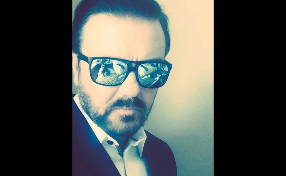 "I'm on my way," an almost warning from the dapper Ricky Gervais before the Golden Globes. Image courtesy: @rickygervais/Instagram "I'm on my way," an almost warning from the dapper Ricky Gervais before the Golden Globes. Image courtesy: @rickygervais/Instagram