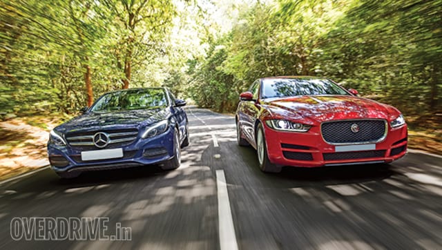 Comparo: 2016 Jaguar XE petrol vs Mercedes-Benz C-Class petrol