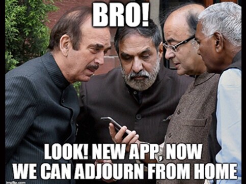 From adjournment apps to Candy Crush: Here's what Jaitley and his bros are really talking about From adjournment apps to Candy Crush: Here's what Jaitley and his bros are really talking about