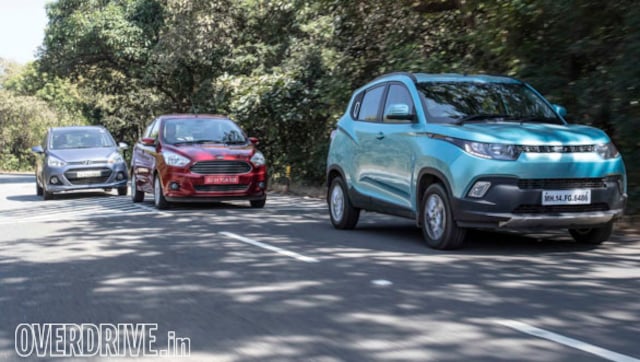 Comparo: Mahindra KUV100 vs Hyundai Grand i10 vs Ford Figo Aspire Comparo: Mahindra KUV100 vs Hyundai Grand i10 vs Ford Figo Aspire
