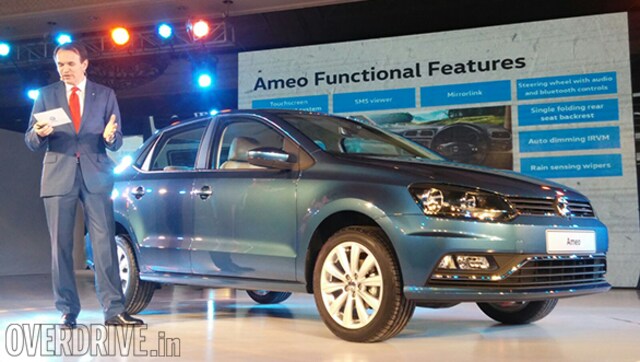 2016 Auto Expo: Volkswagen Ameo sub-4m sedan for India revealed