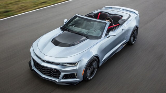 2016 New York International Auto Show: Chevrolet unveil the Camaro ZL1 Convertible