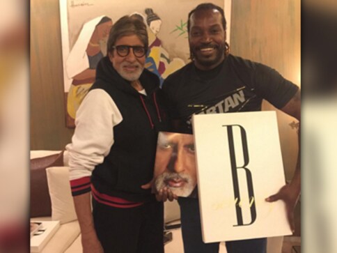 When 'Big B' Amitabh Bachchan made a polite request to Chris Gayle and the 'World Boss' declined When 'Big B' Amitabh Bachchan made a polite request to Chris Gayle and the 'World Boss' declined