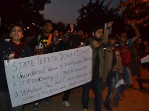 Show-cause notices indicate ideological bias: JNU students tell varsity Show-cause notices indicate ideological bias: JNU students tell varsity