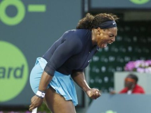 Miami Open: Serena withstands fightback, Kvitova eases through to third round Miami Open: Serena withstands fightback, Kvitova eases through to third round