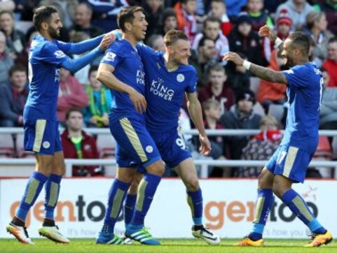Old Trafford, new champion: Leicester City one win away from Premier League glory Old Trafford, new champion: Leicester City one win away from Premier League glory