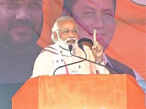 Make sure BJP alliance gets an absolute majority: PM Modi tells Assam Make sure BJP alliance gets an absolute majority: PM Modi tells Assam