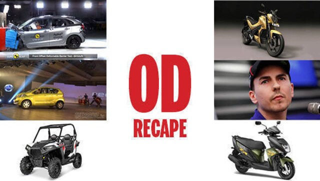 #ODRecap: Datsun redi-GO launch, Baleno Euro NCAP results and Ducati signs Lorenzo