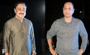 (L) Sachin Khedekar; (R) Producer Vipul Shah were guests at the launch. <br />Image by Sachin Gokhale/Firstpost (L) Sachin Khedekar; (R) Producer Vipul Shah were guests at the launch. <br />Image by Sachin Gokhale/Firstpost