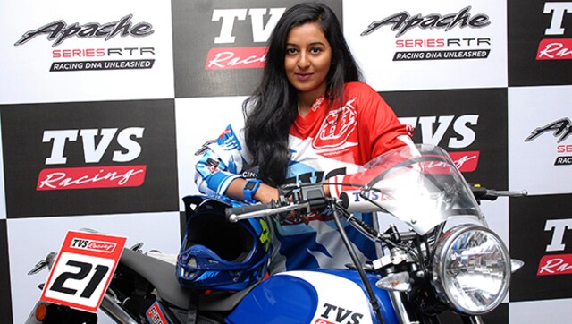 TVS Racing signs Shreya Sundar Iyer as its first woman rider TVS Racing signs Shreya Sundar Iyer as its first woman rider