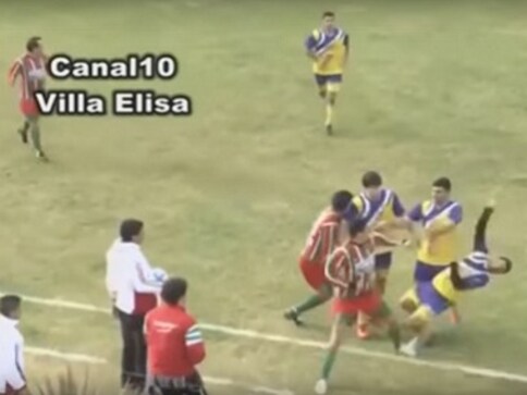 Bloody football: Argentine player dies after knock to the head during local match Bloody football: Argentine player dies after knock to the head during local match