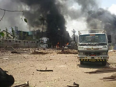 Five dead, 125 injured in chemical factory blast at Dombivli Five dead, 125 injured in chemical factory blast at Dombivli
