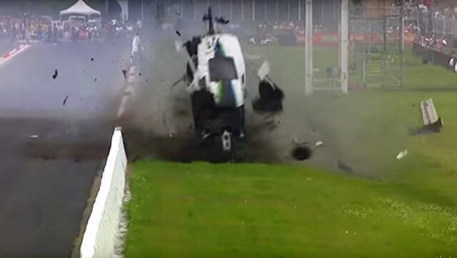 Video worth watching: Drag racing crash leaves an unrecognizable car Video worth watching: Drag racing crash leaves an unrecognizable car