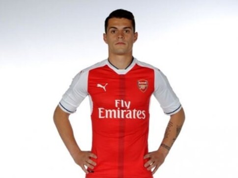 New ammo for the Gunners: Arsenal signs 23-yeal-old midfielder Granit Xhaka New ammo for the Gunners: Arsenal signs 23-yeal-old midfielder Granit Xhaka