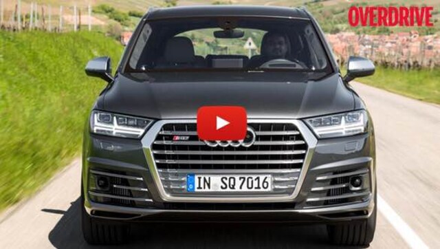 Video: 2016 Audi SQ7 TDI first drive review Video: 2016 Audi SQ7 TDI first drive review