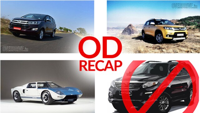 ODRecap: Vitara Brezza waiting period extended, petrol Innova Crysta launching around Diwali, and more ODRecap: Vitara Brezza waiting period extended, petrol Innova Crysta launching around Diwali, and more