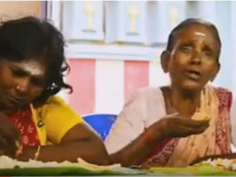 Oops! In Tamil Nadu, Kasturi 'paati' is the face of both DMK, AIADMK campaigns Oops! In Tamil Nadu, Kasturi 'paati' is the face of both DMK, AIADMK campaigns