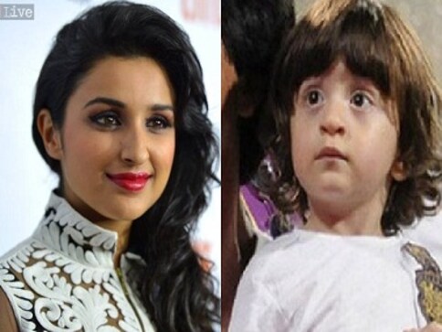 Fight club! AbRam and Parineeti Chopra have the cutest 'sword fight' ever Fight club! AbRam and Parineeti Chopra have the cutest 'sword fight' ever