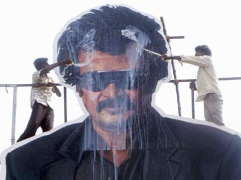 Tamil Nadu polls: Rajinikanth urges people to vote, evades query on money row Tamil Nadu polls: Rajinikanth urges people to vote, evades query on money row