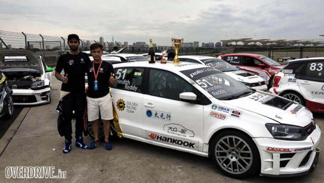 2016 Volkswagen Polo GTI Cup: Anindith Reddy scores a podium in his international race debut at China
