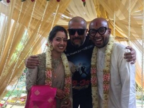 Singer Benny Dayal ties knot with girlfriend Catherine Thangam Singer Benny Dayal ties knot with girlfriend Catherine Thangam